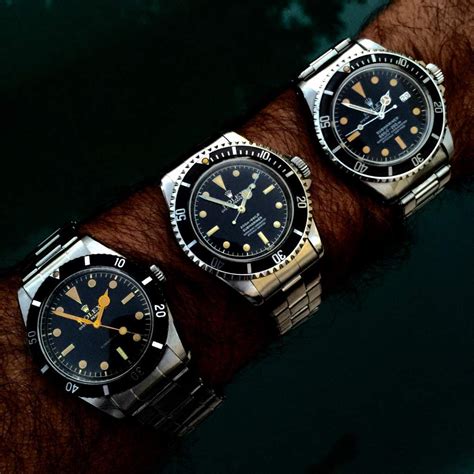 rolex submariner evolution.